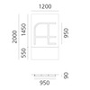 Artemide LED svítidlo Alphabet of Light AE 50 W 3000K vnitřní