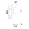 Artemide nástěnné LED svítidlo Alphabet of Light G 24 W 3000K