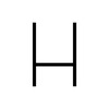 Artemide svítidlo Alphabet of Light H 32 W 3000K