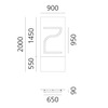 Artemide nástěnné LED svítidlo Alphabet of Light Z 32 W 3000K