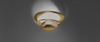 Artemide stropní LED svítidlo Pirce Mini 44 W 220-240 V 3000K stmívatelné zlaté