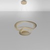 Artemide závěsné svítidlo Pirce Mini LED 44 W 3000K stmívatelné zlaté