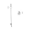 Artemide nástěnné svítidlo nh Wall E14 max 5 W Design Collection
