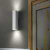 Nástěnné svítidlo Ideal Lux Sky AP2 argento 136882 stříbrné