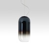 Artemide závěsné svítidlo Gople E27 Design Collection 17 W černá/modrá