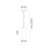 Artemide závěsné svítidlo Gople Mini E14 bronz