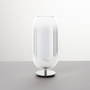 Artemide stolní lampa Gople E27 Design Collection 17 W stříbrná