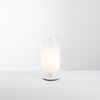 Artemide stolní lampa Gople Mini E14 5W Design Collection bílá