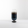 Artemide stolní lampa Gople Mini E14 max 6 W Design Collection černá/modrá