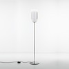 Artemide stojací lampa Gople E27 Design Collection stříbrná