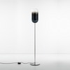 Artemide stojací lampa Gople Floor E27 Design Collection 17 W modrá
