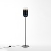 Artemide stojací lampa Gople E27 Design Collection 17 W černá/modrá