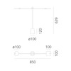 Artemide stolní LED lampa Equilibrist 12 W 3000K Design Collection