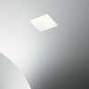 Zápustné svítidlo Ideal Lux Samba FI1 square small D60 150291 bílé 10x10cm GU10 1x35W