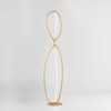 Artemide stojací lampa Arrival 77 W 3000K stmívatelná APP Design Collection zlatá