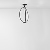 Artemide stropní svítidlo Arrival 70 26 W 3000K stmívatelné černé APP