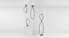 Artemide stropní svítidlo Arrival 70 26 W 3000K stmívatelné černé APP