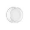 Venkovní stropní a nástěnné svítidlo Ideal Lux Urano PL1 big bianco 168050 bílé 16cm IP44