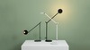 Artemide stolní/nástěnná/stojací LED lampa Demetra 8 W 220-240 V 3000K stmívatelné černá bez podstavce