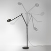 Artemide stolní/nástěnná/stojací LED lampa Demetra 8 W 220-240 V 3000K stmívatelné černá bez podstavce
