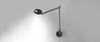 Artemide stolní/nástěnná/stojací LED lampa Demetra 8 W 2700K stmívatelné černá bez podstavce