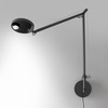 Artemide stolní/nástěnná/stojací LED lampa Demetra Professional 12 W 3000K stmívatelná antracit bez podstavce