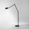 Artemide stolní/nástěnná/stojací LED lampa Demetra Professional 12 W 3000K černá, pohybový senzor, stmívatelná bez podstavce