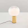 Artemide stolní lampa Laguna 26 matná mosaz E27 max 20 W stmívatelná