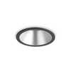 LED Zápustné bodové svítidlo Ideal Lux Game Round Black Silver 192321 11W 850lm 3000K IP20 kulaté černé