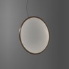 Artemide závěsné svítidlo Discovery Vertical 70 bronz 40 W 3000K stmívatelné APP