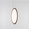 Artemide závěsné svítidlo Discovery Vertical 70 bronz 40 W 3000K stmívatelné APP