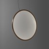 Artemide závěsné LED svítidlo Discovery Vertical 100 60 W 3000K stmívatelné bronz App kompatibilní