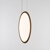 Artemide závěsné LED svítidlo Discovery Vertical 100 60 W 3000K stmívatelné bronz App kompatibilní