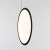 Artemide závěsné LED svítidlo Discovery Vertical 140 80 W 3000K stmívatelné černé