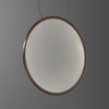 Artemide závěsné LED svítidlo Discovery Vertical 140 80 W 3000K stmívatelné bronz