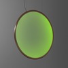 Artemide závěsné svítidlo Discovery Vertical 140 RGBW 79 W stmívatelné bronz