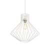 Závěsné svítidlo Ideal Lux Ampolla-4 SP1 bianco 200903 E27 1x60W 39,5cm bílé