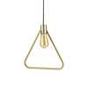 Závěsné svítidlo Ideal Lux ABC SP1 triangle 207834 E27 1x70W trojúhelníkové