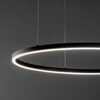 LED Závěsné svítidlo Ideal Lux Oracle Slim D50 Nero 229492 29W 1600lm IP20 50cm černé