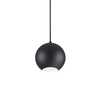 Závěsné svítidlo Ideal Lux Mr Jack SP1 Big Nero 231297 GU10 1x28W IP20 15cm velké černé