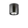 Stropní bodové svítidlo Ideal Lux Mood PL1 D15 Round Nero 243450 GU10 1x50W 15cm kulaté černé