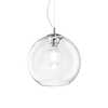 Závěsné svítidlo Ideal Lux Nemo SP1 D40 Fade 250359 E27 1x60W IP20 40cm světle chromové