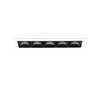 LED Zápustné bodové svítidlo Ideal Lux LIKA 12,5W 4000K TRIM 267876 12,5W 1250lm 4000K IP20 14,6cm bílo-černé s rámečkem