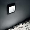 LED Venkovní zápustné svítidlo do zdi Ideal Lux WIRE AP BIG BIANCO 268989 4W 200lm 3000K IP65 14cm bílé