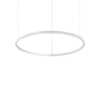 LED Závěsné svítidlo Ideal Lux ORACLE SLIM D70 ROUND WH 4000K 269863 35W 3220lm 4000K IP20 70,5cm bílé