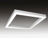 SEC Stropní nebo závěsné LED svítidlo WEGA-FRAME2-CB-DIM-DALI, 32 W, eloxovaný AL, 607 x 607 x 65 mm, 3000 K, 4480 lm 321-B-103-01-00-SP