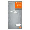 LEDVANCE stolní lampa do kanceláře Panan Disc Double bílá 4058075301733