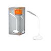 LEDVANCE stolní lampa do kanceláře Panan Disc Single bílá DIM 3000K 4058075321267