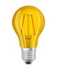 LEDVANCE LED Star Classic A 15 Decor 2.5W 622 Yellow E27 4058075433922