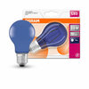 LEDVANCE LED STAR CLASSIC A 4 300d 2.5 W/9000 K modrá E27 4058075434004